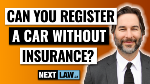 can you register a car without insurance