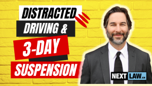 distracted driving and a 3-day license suspension in ontario