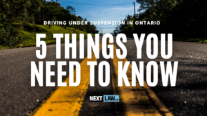 When you’re charged with Driving While Under Suspension in Ontario, you're facing serious penalties which can dramatically impact your life.