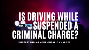 Is Driving Under Suspension a Criminal Charge?