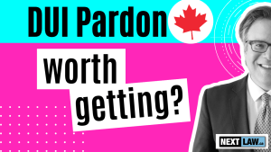 Is it worth getting a pardon in Canada for DUI?