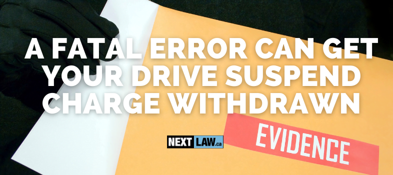 How can you beat your Driving While Under Suspension charge in Ontario?