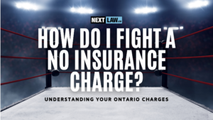 How to fight a No Insurance Ticket in Ontario