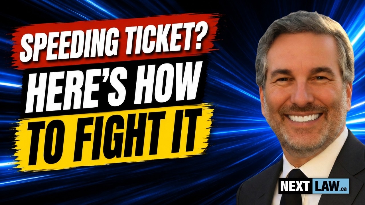 Video thumbnail for NextLaw's guide: How to Fight a Speeding Ticket in Ontario