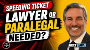 Video thumbnail for NextLaw's guide: Do You Need a Lawyer or Paralegal for a Speeding Ticket in Ontario?