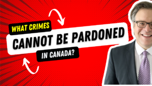 What crimes cannot be pardoned in Canada?