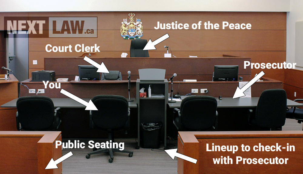 Ontario Court Layout for Stunt Driving, No Insurance and Drive Suspended Charges