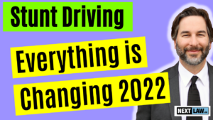 stunt Driving in Ontario - everything is changing
