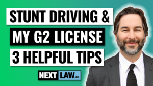 Stunt Driving & My G2 License - 3 Tips
