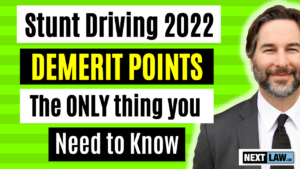stunt driving in ontario 2022 - demerit points - the only thing you need to know
