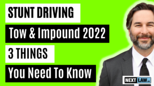 stunt driving in ontario 2022 - tow and impound- 3 things you need to know