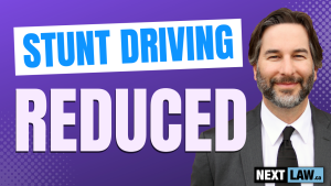 stunt driving reduced