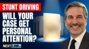 NextLaw featured image — "Stunt Driving: Will Your Case Get Personal Attention?" with partner Jon Cohen, on how every Ontario stunt driving case is handled one file at a time.