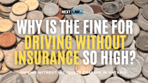 why is the fine for driving without insurance so high